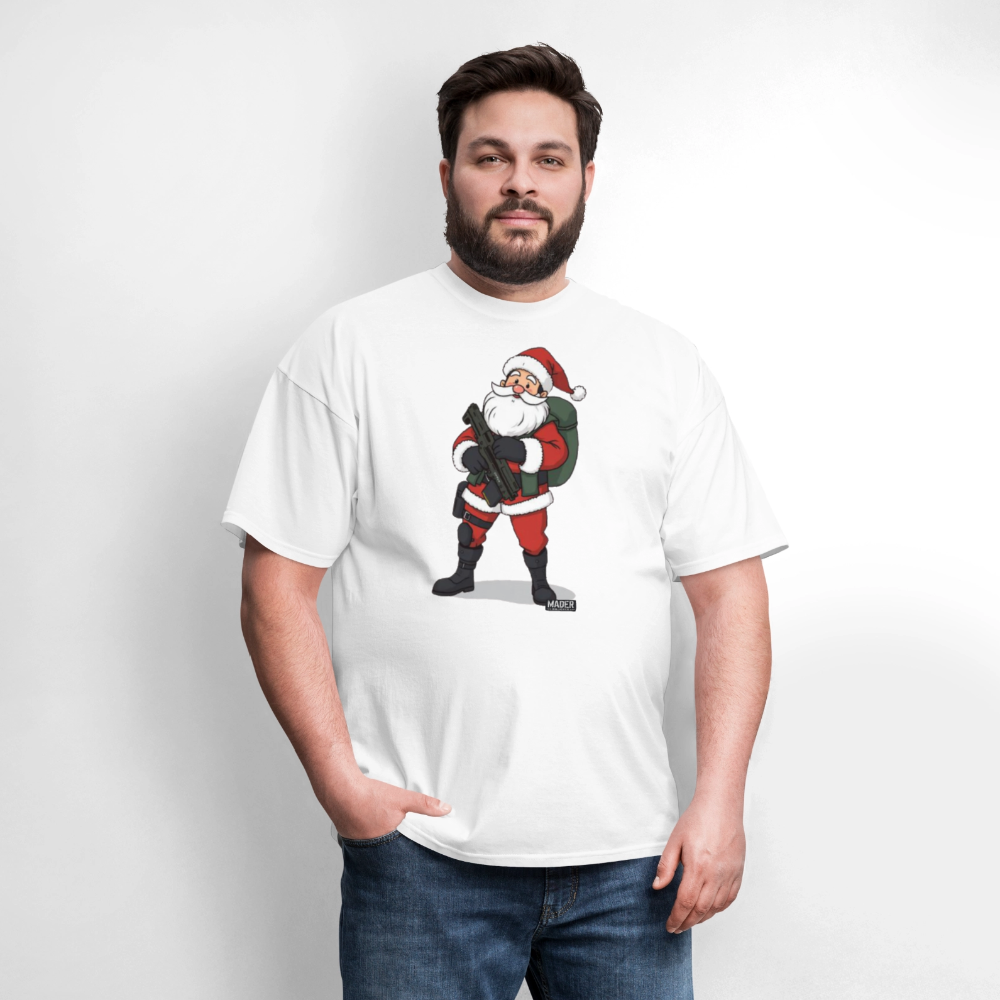 Tac-Santa Men's T-Shirt - white