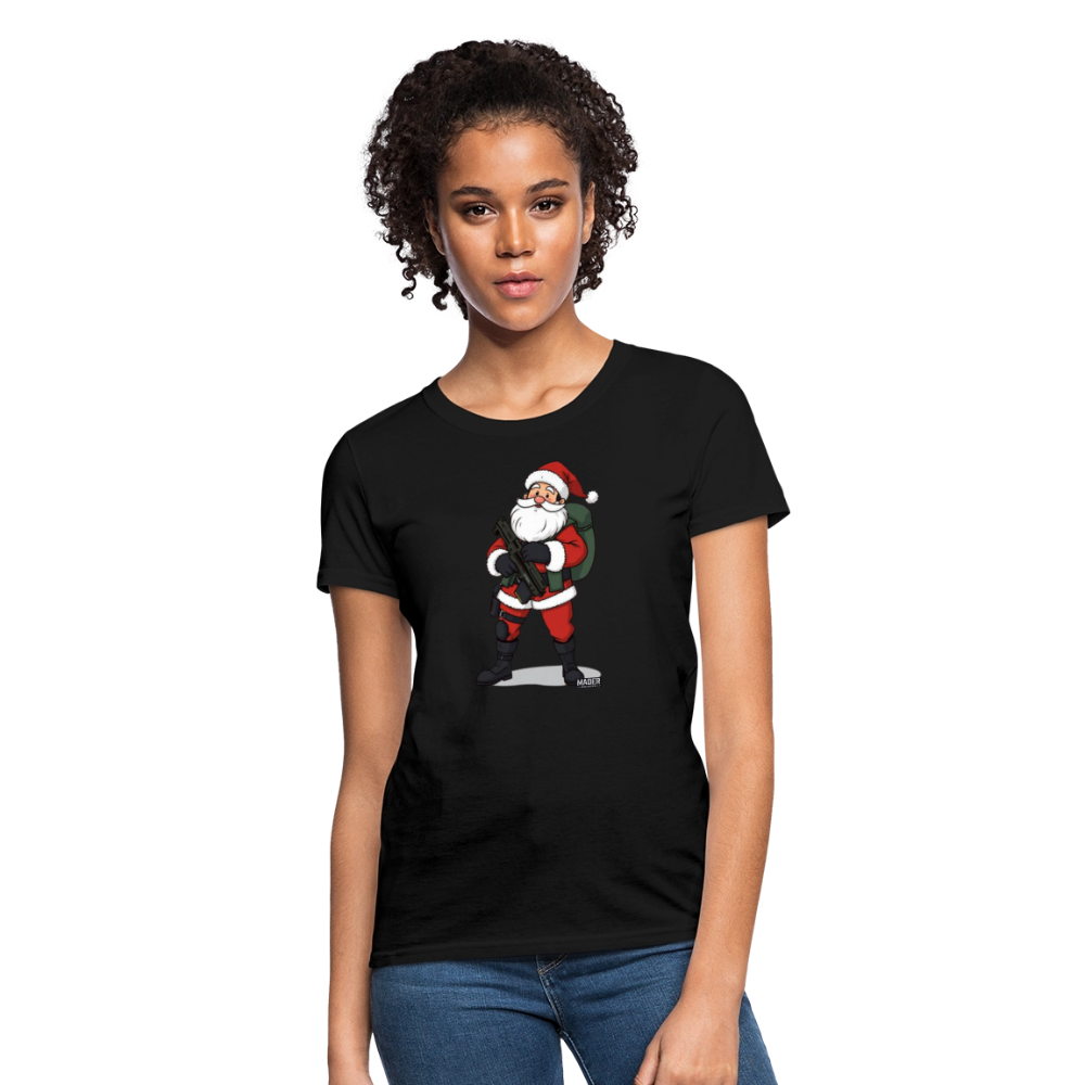Tac-Santa Women's T-Shirt - black