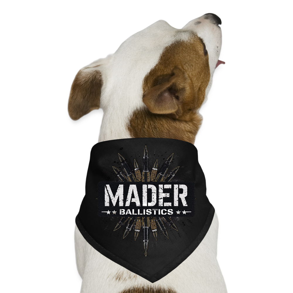 MB Logo Dog Bandana - black