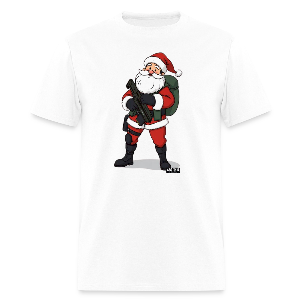 Tac-Santa Men's T-Shirt - white