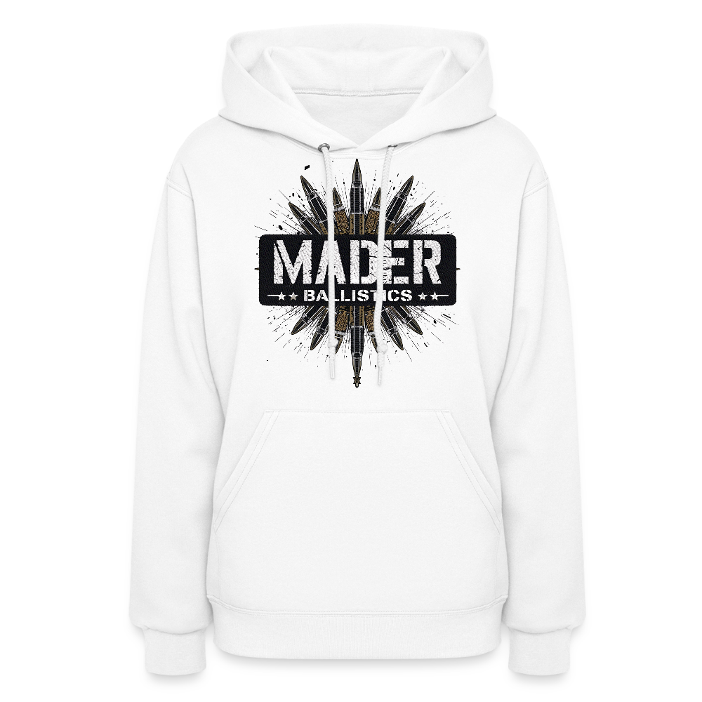 Women's MB Logo Hoodie - white