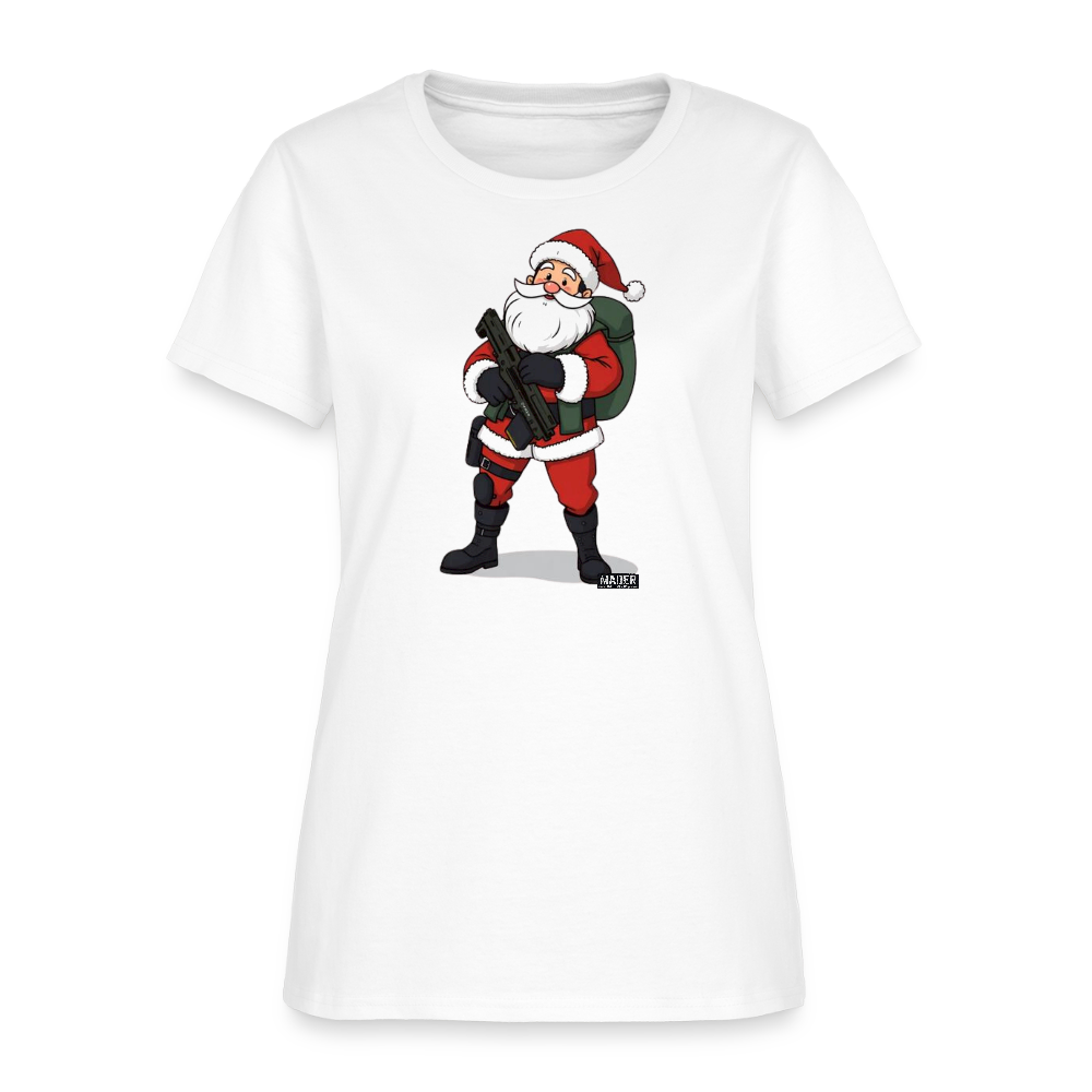 Tac-Santa Women's T-Shirt - white
