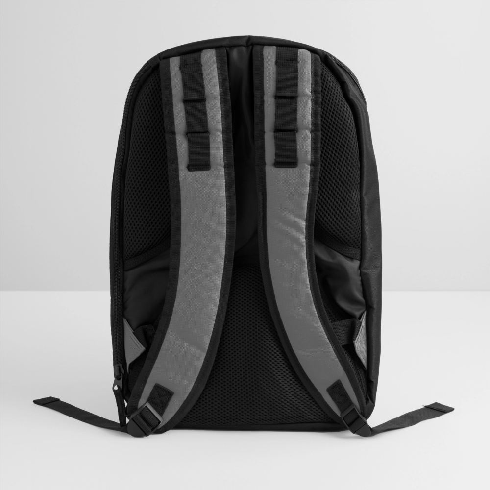 MB Logo Computer Backpack - charcoal