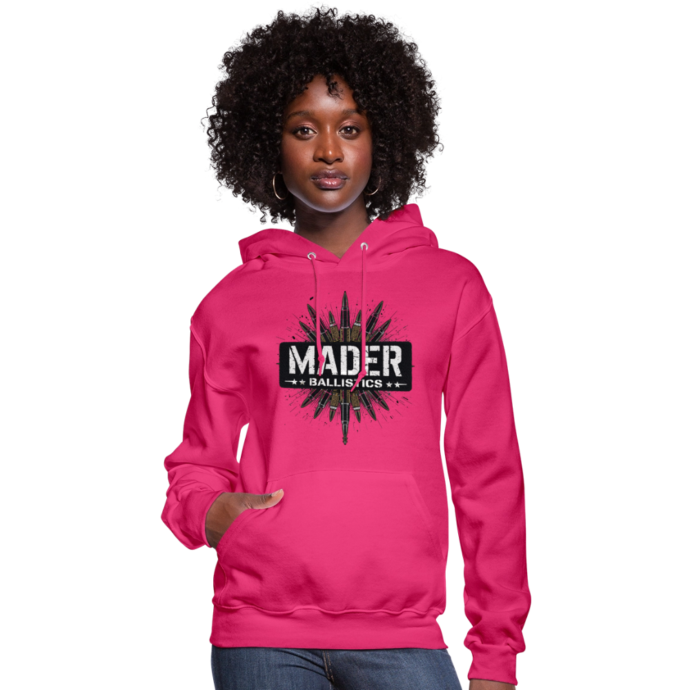 Women's MB Logo Hoodie - fuchsia