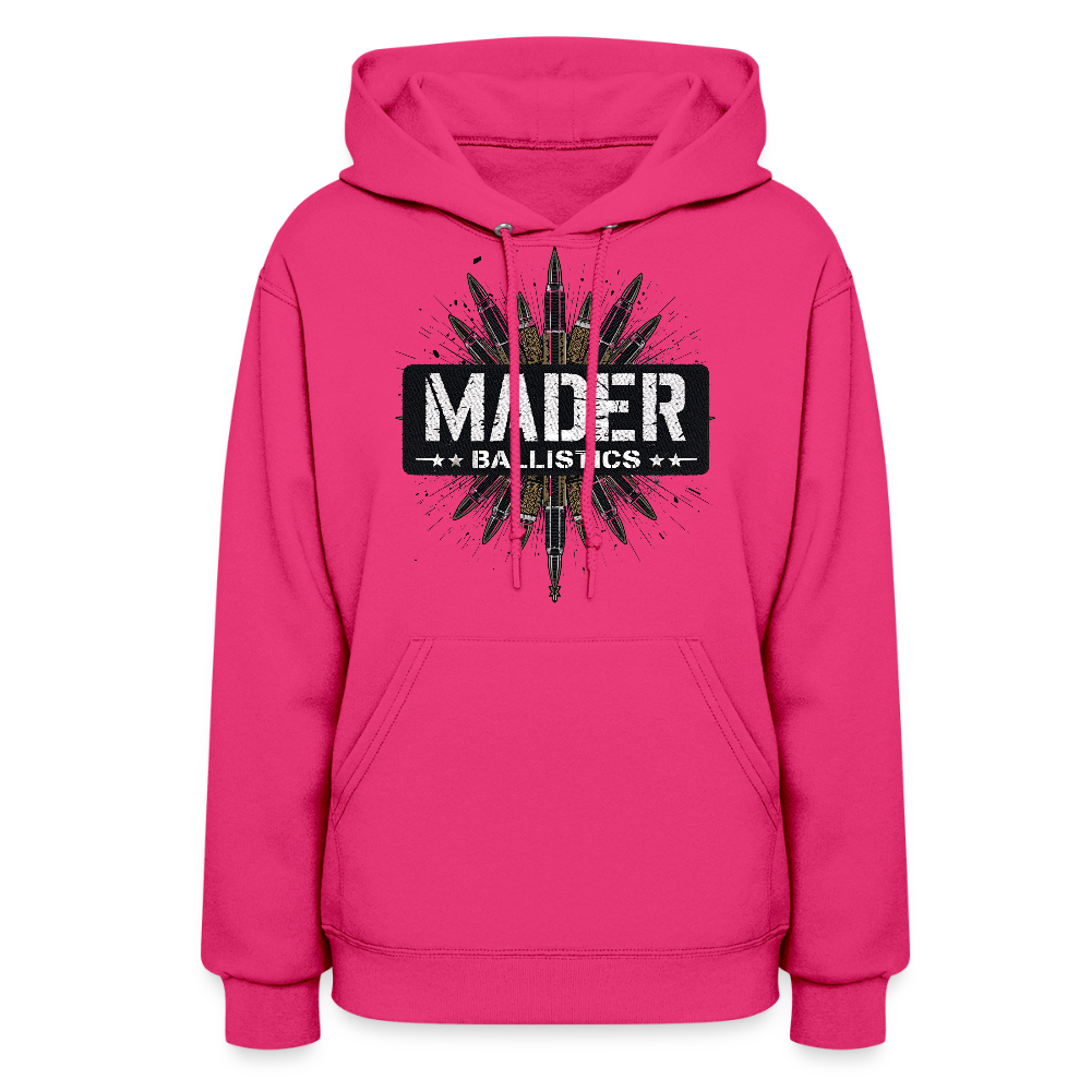 Women's MB Logo Hoodie - fuchsia