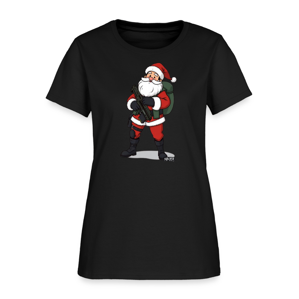 Tac-Santa Women's T-Shirt - black