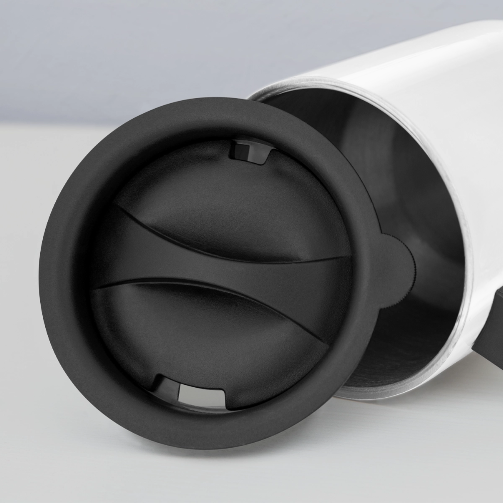 MB Logo Travel Mug - white