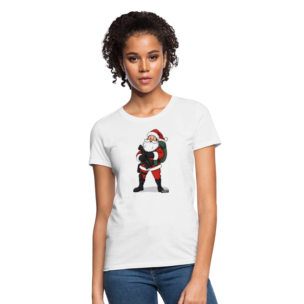 Tac-Santa Women's T-Shirt - white